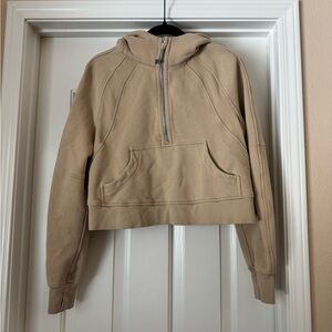 lululemon scuba half zip funnel